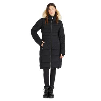 Pajar Womens Jupiter Stretch Long Quilted Puffer