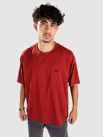 Vans Left Chest II Loose T-Shirt rosso