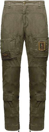 Aeronautica Anti-G Katoenen Broek Pa 1387Uct 01493 - Heren - Slim Fit Broeken - Groen - 3XL - Katoen - Broeken
