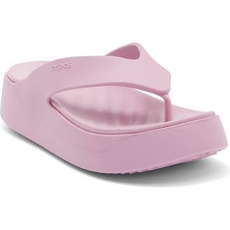 Crocs Getaway Platform Flip Flop in Hydrangea at Nordstrom Rack, Size 11