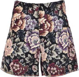 L'autre Chose Stijlvolle Shorts in Diverse Stoffen - Dames - Bermuda - Veelkleurig - 2XS - Katoen - Korte Broeken