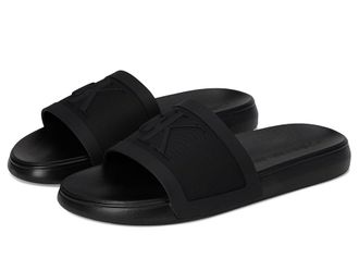 Calvin Klein Wlinderz Mens Slide Shoes Black : 12 M, Synthetic