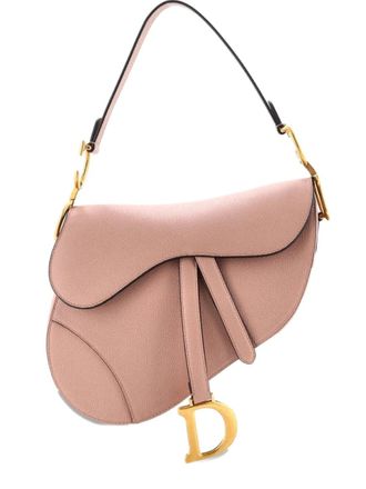 Dior Saddle Handbag Leather Medium shoulder bag - Neutrals
