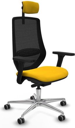Piqueras y Crespo Piqueras Y Crespo Mardos Silla De Oficina Ergon&oacute;mica Amarilla