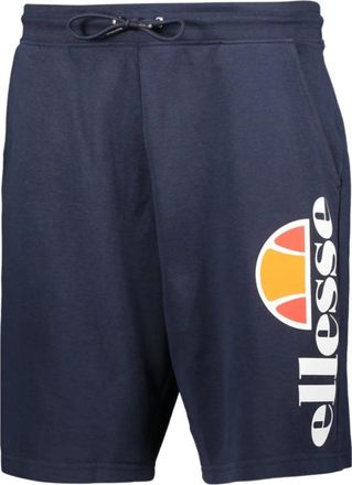 Ellesse Blauwe Verlengde Logo Shorts - Heren - Korte Broeken - Blauw - S - Katoen - Korte Broeken