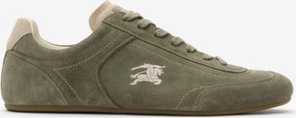 Burberry Suede Knight Runner Sneakers