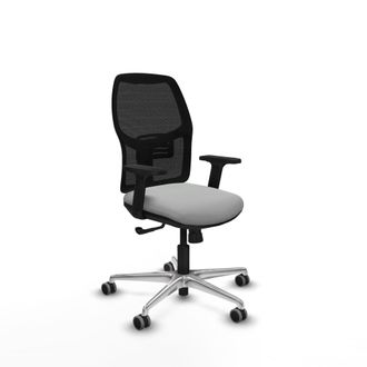 Piqueras y Crespo Silla De Oficina Piqueras Y Crespo Alfera Negro Reposabrazos Ajustables