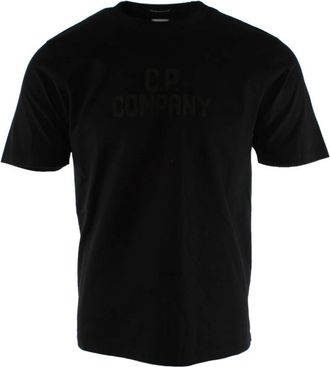 C.P. Company T-shirt - Heren - T-shirts - Zwart - S - Katoen - Tops