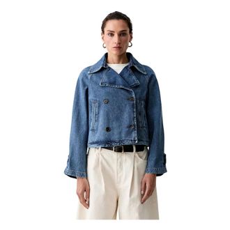 Marc O'Polo Donna, Giacche, Blu, L, new
