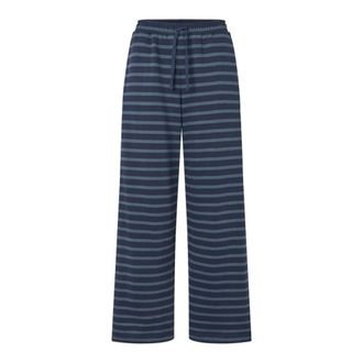 Lollys Laundry Broek - Dames - Broeken - Blauw - Maat: 2XL