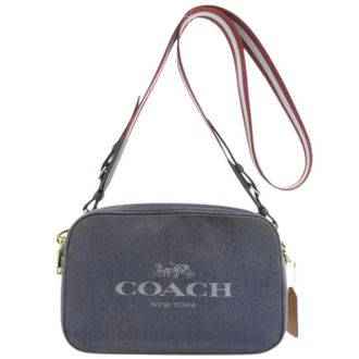 Coach Borsa a spalla Pre-owned in denim - - Pre-owned - Donna - Blu - ONE SIZE