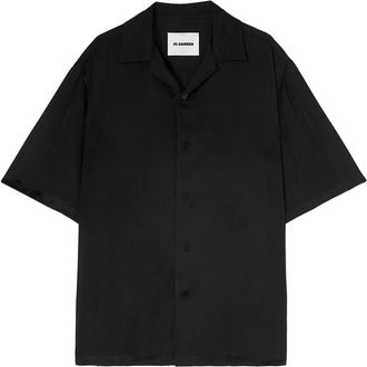 Jil Sander Camicia a maniche corte - Nero
