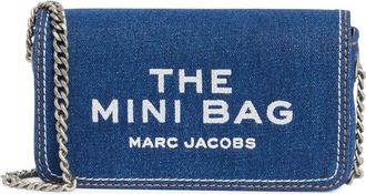 Marc Jacobs The Mini Denim Crossbody Bag in Dark Wash at Nordstrom Rack