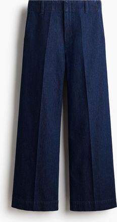H&M Wide High Jeans - Blue