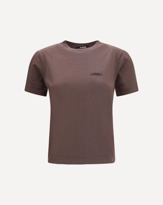 Jacquemus Logoed T-shirt Female M