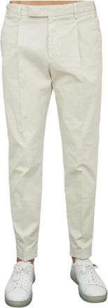 Pantaloni Torino Stijlvolle broek voor mannen - Heren - Slim Fit Broeken - Beige - 2XL - Katoen - Broeken