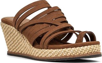 Donald J Pliner Gallore Leather Wedge Sandal