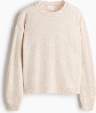 H&M Strickpullover - White