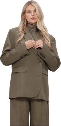 Notre-V Nv-Isabella Blazer - Dames - Blazers - Bruin - XS - Polyester - Jassen