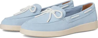 Naturalizer Keelboat Womens Shoes Ice Blue Suede : 8.5 M (B), Leather/Suede