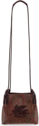 Etro libra Brown Jacquard Crossbody Bag