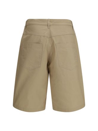 Moschino Cotton Bermuda Shorts - Beige