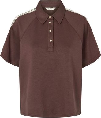 Rue de Femme Polo Shirts - Dames - Polos - Bruin - S - Tops