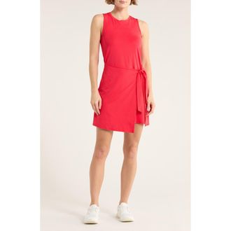 Beyond Yoga Meet Up Wrap Skirt Minidress in Candy Apple Red at Nordstrom Rack, Size X-Small