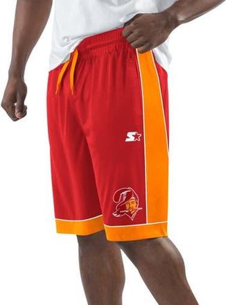 Starter Mens Starter Red Tampa Bay Buccaneers Fan Favorites Vintage Logo Shorts at Nordstrom, Size Small