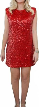 Beach Riot Mirabel Mini Dress In Hot Red