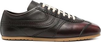 Dries Van Noten Suede Sneaker - Dames - Sneakers - Bruin - 37 EU - Leer - Schoenen