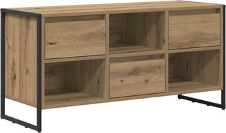 vidaXL TV Cabinet Artisian Oak 100 x 36 x 49.5 cm Engineered Wood vidaXL