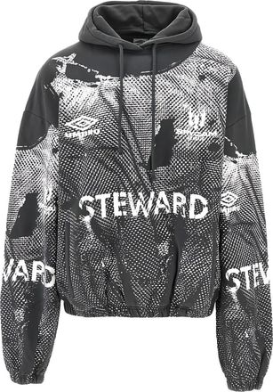 Umbro Hoodie met grafische print - Grijs