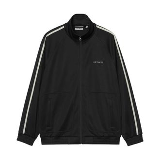 Carhartt Work in Progress Carhartt Wip, Zip-throughs, male, Black, Size: XS Bolar Sweat Jacket