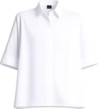 Fay Stretch Poplin Shirt