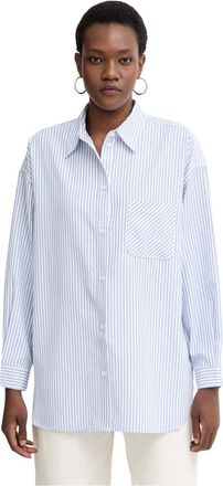 A|X Armani Exchange Mujer, Blusas y Camisas, Azul, Talla: S