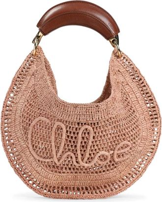 Chlo&eacute; Roze & Paarse Schoudertas - Dames - Handtassen - Roze - ONE Size - Tassen
