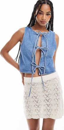 Miss Selfridge Vestito midi animalier con volant-Multicolore da 51