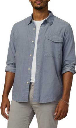 Joe's The Reynolds Baby Corduroy Button-Up Shirt in Troposphere at Nordstrom, Size Xx-Large