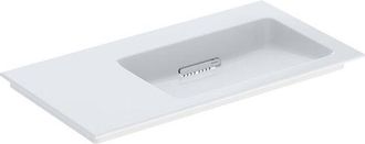 Keramag Geberit One Muebles Lavabo Salida Horizontal, Espacio De Estante