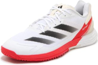 adidas Defiant Speed 2 Schoenen - Heren - Tennisschoenen - Wit - 46 2/3 EU - Fitness