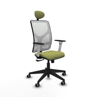 Piqueras y Crespo Silla De Oficina Piqueras Y Crespo Motilla Blanco Espuma Alta Densidad
