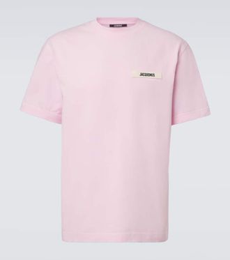 Jacquemus T-shirt in jersey di cotone Gros Grain