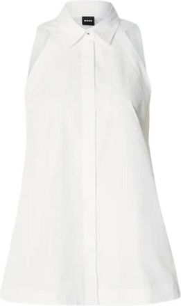 HUGO BOSS Mujer, Camisetas, Blanco, Talla: M