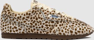 Autry Baskets Windspin Low Femme Pony Nylon Anim Ivory