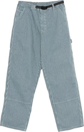 Gramicci Overdyed Hickory Werkbroek - Heren - Straight fit broeken - Blauw - M - Katoen - Broeken