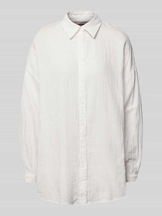 Only Oversized Bluse aus reiner Baumwolle Modell THYRA in Offwhite, Gr&ouml;&szlig;e M