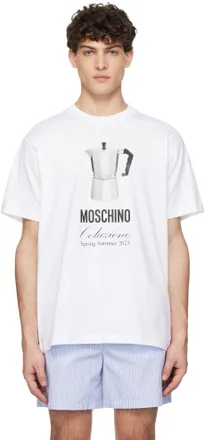 Tシャツ・カットソー Moschino SS25 Moschino Shirts White (251ZZ0239 02351001) Moschino White Cotton Shirt | italist