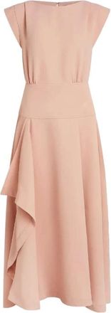 Karl Lagerfeld Kleedjes, Dames, Roze, XS, Polyester, Fluid Occasion Dress