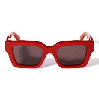 Off-white Sunglasses Ow1022 6 D30 Virgil Red/Dark Gray Unisex